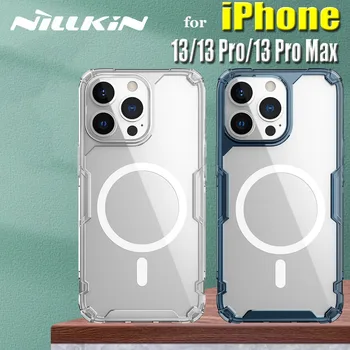 Nillkin iPhone 13 Pro Max esetben Mágneses Alkalmazkodni Magsafe TPU pro esetben, Hátsó Borító iPhone13 Pro
