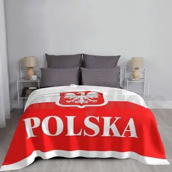 Polska 1 Takaró Kanapé Utazási Lengyelország Lengyelország Zászló Zászló Lengyel Piros, Fehér, Lengyelek, Lengyelország Címer Varsó Én 1