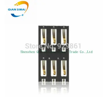 QiAN SiMAi 2db/Sok Új OEM SIM-kártyaolvasó Csatlakozó Junctor pótalkatrészek A Xiaomi 3 M3 Mi3 Mi 3 2