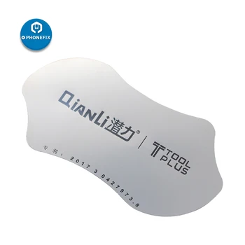 Qianli Mobiltelefon 0,1 mm Rozsdamentes Acél LCD Képernyő Spudger Nyitó Emelje Kártya Eszközök Ultra Vékony, Rugalmas Telefon Szétszedni Acél 2