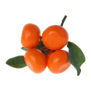 Realisztikus, Élethű Mesterséges Vérnarancs Gyümölcs A Narancs Hamis Kijelző Étel Dekoráció Otthon Fél Decor--Y142