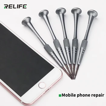 RELIFE RL-721 Precíziós Csavarhúzó IPhone Huawei Mobiltelefon Javítás Nyitó Csavarhúzó Készlet, Mágneses 2