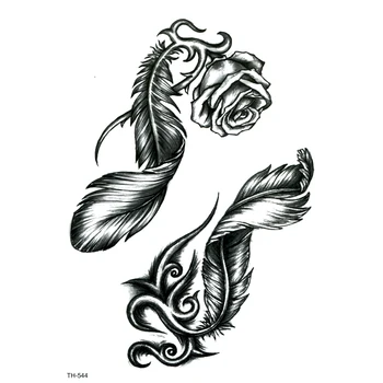 Sóvárgó Virág Vízálló Ideiglenes Tetoválás Matrica Tatouage Tetoválás Gyerekek body Art Matricák Henna Tetoválás Tattoo Art 1