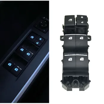 Teljesítmény Ablak Kapcsoló Szett Kék Háttérvilágítás Világító LED Power Egyetlen Ablak Kapcsoló Toyota RAV 4 RAV4 2019 2020 Autó Tartozékok 2