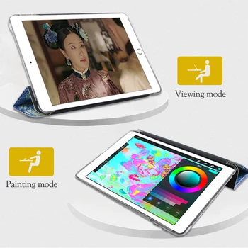 Tok Huawei MediaPad T5 10 AGS2-W09/L09/L03 10.1 hüvelykes Mágneses Állvány PU Bőr Smart Tablet Fedezni t5 10.1