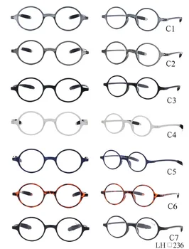 TR90 Kerek Szemüvege Férfiak, Nők, Ultra-Könnyű Presbyopic Szemüveg +1.0 +1.25 +1.5 +1.75 +2.0 +2.25 +2.5 +2.75 +3.0 LH236 2