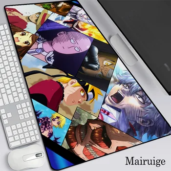 Több Anime Karakterek Nagy egérpad Csúszásmentes Gamer Mousepad Laptop, PC Asztal Mat Számítógép Billentyűzet Pad Játék Tartozékok 1