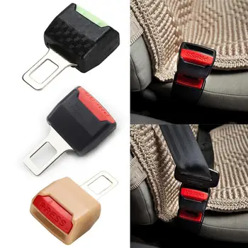 Univerzális Autós Biztonsági Öv Világító Sűrűsödik Helyezze be Zár Foglalat Plug Csat extende Klip Seatbeltt Auto 1