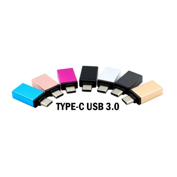 USB-C c-Típusú OTG Adapter Samsung S9 S10 Megjegyzés 8 10 20 1db USB C-USB Adapter Férfi-Nő OTG USB 3.0 Csatlakozó Ipad 2