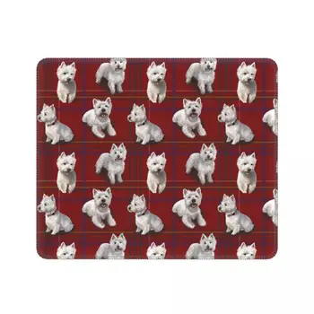 West Highland Terrier Tacskó Kutya Laptop Egér Mat Újdonság Kedves Háziállat Kiskutya Játék Asztal Szőnyeg Ajándék Ötlet Notebook Pad 1