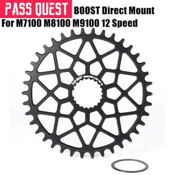 ÁT QUEST MTB Mountain Bike Chainring 30-44T Keskeny Széles Kerékpár Chainwheel a Deore XT M7100 M8100 M9100 12S BOOST Hajtóművel 1