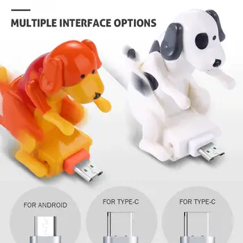 Új, 1,2 m-es Rogue Kutya töltőkábel IOS c-Típusú USB-Kábel Kutya Töltő Kábelt A Huawei/IPhone/Xiaomi adatkábel Forró 1
