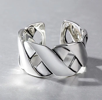 Új Divatos Ezüst Színű Kereszt Gyűrűk Nők Esküvői Férfi Ékszerek Gyűrűk Ujját Nagykereskedelmi