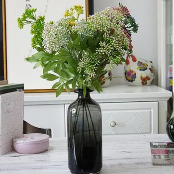 Új Mesterséges virágos ág műanyag Pisztácia hamis növények, házi buli DIY esküvői dekoráció virágkötészeti kellékek 2